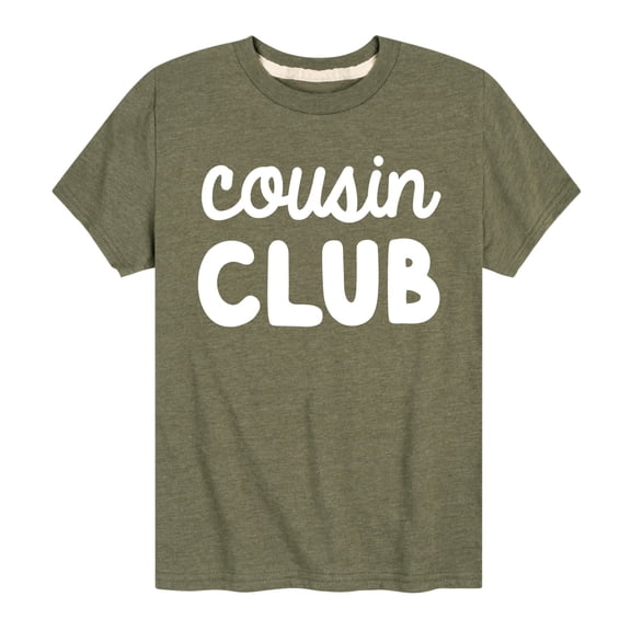 Instant Message - Cousin Club Short Sleeve Graphic T-Shirt