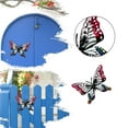thumbnail image 3 of Hanging Wall Decor,Metal Butterfly Wall Decor Handmade Iron Art Hanging Decoration Butterfly Statue, 3 of 9
