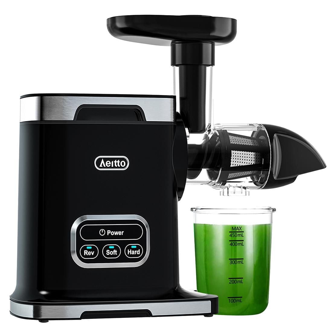 Aeitto HSJ-1521 Cold Press Masticating Juicer - Black