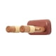 thumbnail image 3 of Soporte de pared para guitarra, gancho de madera para ukelele de estudio marrón, 3 of 9
