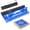 Blue, variant on Mahjong Mat 31.5x31.5" Non Slip Rubber Table Cover Noise Reduction Mahjong Tabletop Protector with Carry Bag Square Mat for Card Game and Family Game Night