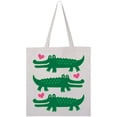 thumbnail image 3 of Inktastic Alligator Crocodile Reptile Tote Bag, 3 of 4