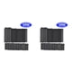 thumbnail image 2 of Soidarity 127 unids / set poliolefina tubo termorretráctil manguitos de cable aislante conectores de alambre kit surtido 2piezas Soidarity CBP111884, 2 of 3