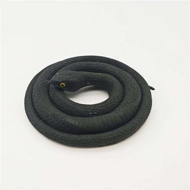 Juguete para niños, simulación de serpiente, truco de serpiente, gran serpiente verde, goma suave, gran serpiente falsa, modelo animal, accesorios de truco