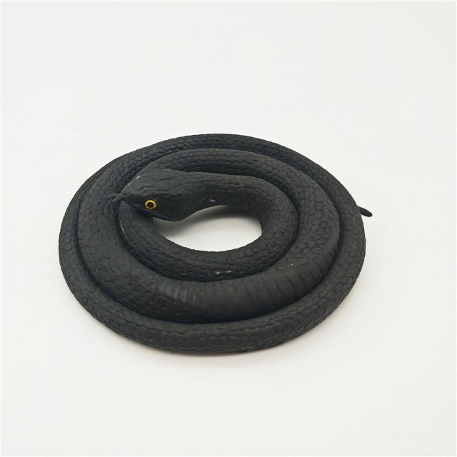 Juguete para niños, simulación de serpiente, truco de serpiente, gran serpiente verde, goma suave, gran serpiente falsa, modelo animal, accesorios de truco