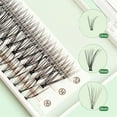 thumbnail image 4 of Siquannn Eyelas False Eyelashes & Eye Glitter Wispy Lashes Natural Look Volume Extensions Curly Lashes Eyelashes Extensions Japanese Eyelashes Full Lashes Volume Extensions 20mm Lower Lashes, 4 of 8