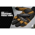 thumbnail image 3 of Southwire Tools & Equipment CSPKD2 Edgeforce Pocket Knife, 2.58" blade, D2 Steel, Stonewash Black Oxide Finish For Corrosion Resistance- Straight Blade Ideal For Splicing, 3 of 3