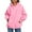 Pink, variant on Shine Up Hoodies for Women Fleece Hooded Sweatshirts Oversized Pullover Long Sleeve Ladies Tops with Pocket