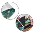 thumbnail image 5 of Platypus Canvas Picnic Blanket Waterproof and Foldable Outdoor Mat for Beach Camping Hiking 67x57 inch Green Plaid Pattern Picnic Mat with Handle and Strap, 5 of 6