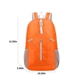 thumbnail image 3 of Sac à Dos Pliable, Équipement de Randonnée, Sac à Dos 0,54 Lb, Sac à Dos de Cyclisme, 3 of 8