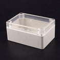 thumbnail image 5 of 2X Clear Cover Plastic Electronic Project Junction Box 100 x 68 x 50mm, 5 of 8