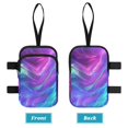 thumbnail image 3 of COEQINE Crutch Bag for Women, Elbow Crutch Pouch Purple Teal Galaxy Nebula Broken Leg Crutch Bag, Walking Cane Bag, Forearm Crutch Attachment, Lightweight, for Adults Elderly, 3 of 7