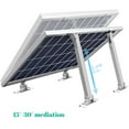 thumbnail image 4 of Adjustable Solar Panel Tilt Mount Brackets Flat Surface Adjustable Frame Roof RV, 4 of 11