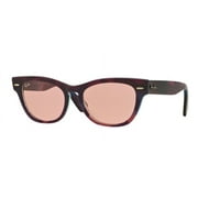 Ray-Ban Unisex Adult Wayfarer Sunglasses RB 4169 10794B Violet Top Texture
