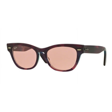Ray-Ban Unisex Adult Wayfarer Sunglasses RB 4169 10794B Violet Top Texture