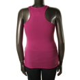 thumbnail image 3 of Planet Gold Womens Juniors Racerback Stretch Tank Top, 3 of 6