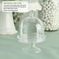 thumbnail image 2 of Pack of 100 Mini Cake Stand / Plastic Box From The Perfectly Plain Collection, 2 of 5