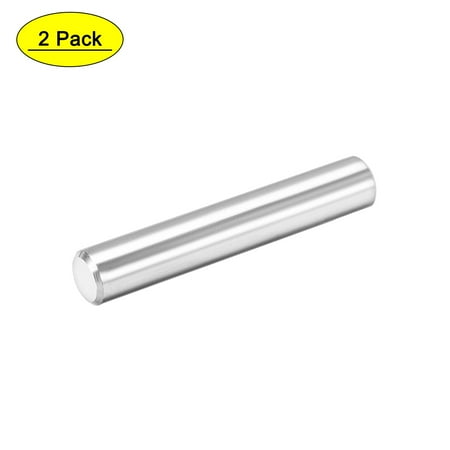 

Uxcell Steel Pin 304 Stainless Steel Dowel Pin Cylindrical Shelf Support Pin 10mm x 60mm Silver 2pcs
