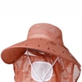 thumbnail image 3 of RKSTN Sun Hats for Women UV Protection Wide Brimmed Womens Hats Face Covering Cool Gardening Hiking Hat with Neck Flap, 3 of 4