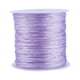 thumbnail image 3 of Cordón de nailon de cola de rata de color violeta claro de 100 m x 0,8 mm para proyectos de macramé y Shamballa, 3 of 5