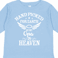 thumbnail image 4 of Inktastic Handpicked for Earth by My Opa in Heaven with Angel Wings Boys or Girls Long Sleeve Toddler T-Shirt, 4 of 5