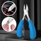 thumbnail image 5 of Cortaúñas Olecranon, mango antideslizante, herramienta sólida, cortaúñas para uñas gruesas, piel muerta, incrustaciones de uñas, cutícula de dedo, , Azul Baoblaze Cortaúñas Olécranon, 5 of 8