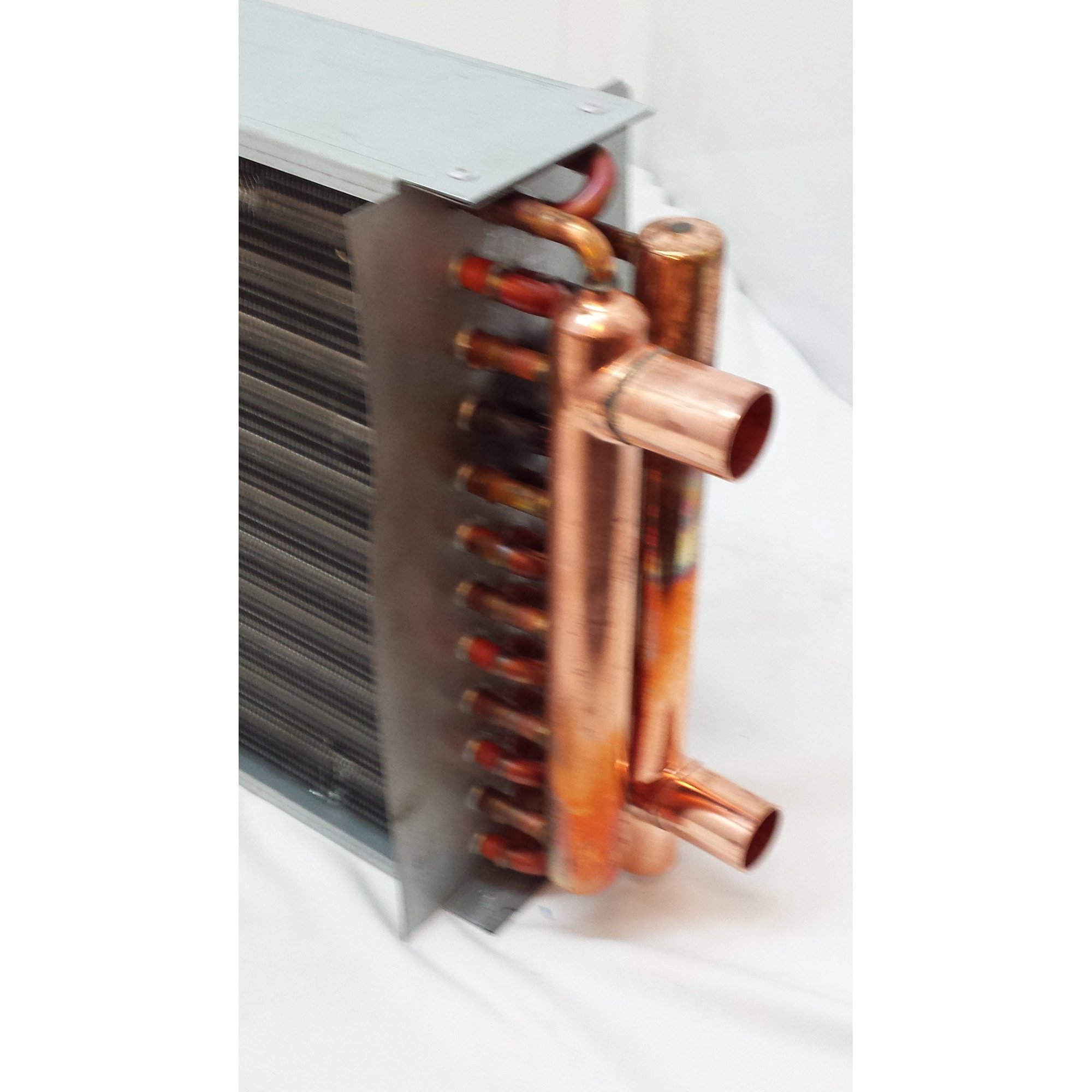 16x20 Water to Air Heat Exchanger~~1u0026quot; Copper Ports w/ EZ Install Front  Flange - Walmart.com