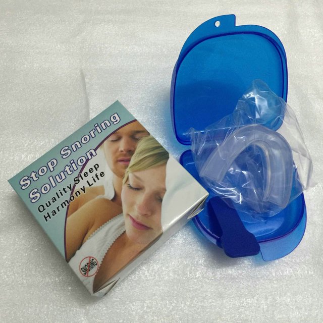 Canalón Dental para bruxismo, dispositivo práctico antironquidos, protector bucal sin Bpa, protege tus dientes para dormir, 1 ud. TUNC Sencillez