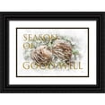 thumbnail image 1 of Murdock, Ramona 18x13 Black Ornate Wood Framed with Double Matting Museum Art Print Titled - Season of Goodwill, 1 of 4