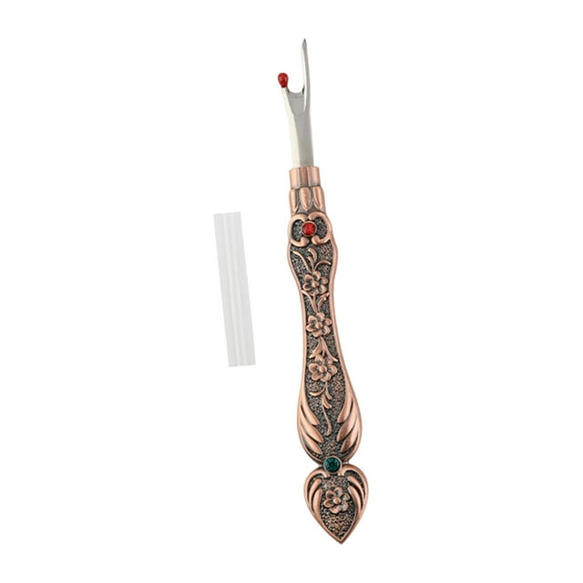 GUOOL Rippers Exquisite Carving Alloy Vintage for Knitting Embroidery and D