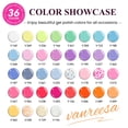 thumbnail image 2 of Kit de esmaltes de uñas en gel VANREESA con luz UV, 53 unidades, 36 colores, 2 of 7