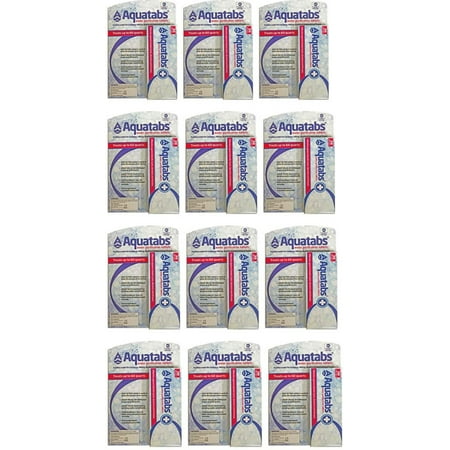 Aquatabs 360 Water Purification Tablets 12 boxes of 30 Tablets