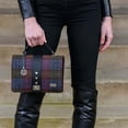thumbnail image 2 of Vintage Plaid Fiona Handbag For Women Made By Mucros Weavers, 2 of 3