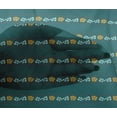 thumbnail image 4 of oneOone Viscose Chiffon Dark Teal Blue Fabric Leaves & Floral Artistic Sewing Fabric By The Yard Printed Diy Clothing Sewing Supplies 42 Inch Wide, 4 of 4