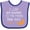 Lavender and Purple, variant on Inktastic I Love My Daddy to the Moon and Back Boys or Girls Baby Bib