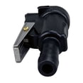 thumbnail image 3 of Pactrade Marine Boat Johnson EVINRUDE Fuel LINE Connector Resin Female 3/8" Hose Outboard, 3 of 9