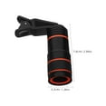 thumbnail image 2 of NICEXMAS Mobile Phone Telephoto Lens Black 8x Zoom with Clip for Clear Images, 2 of 8