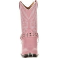 thumbnail image 3 of Lil' Durango® Little Kid Pink Rhinestone Western Boot, 3 of 7