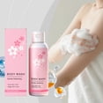 thumbnail image 7 of Cherry Blossom Gentle Body Wash Refreshing Shower Gel Cleanse Hydrate Soothe Skin Mild Non-Irritating Add Softness Daily Bath Shower Liquid 100g, 7 of 7