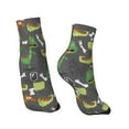 thumbnail image 4 of Bingfone Cartoon Dinosaurs Design Patterned Men'S Women'S Casual Cotton Socks, 4 of 9