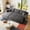 Gray, variant on Hosnnlie Modular Corduroy Sectional Sofa Green, Left Chaise with 2 Ottomans, Olive Vintage Tone, Deep Wide Seat, for Casual Living Room