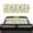 Pineapple Floral Print, variant on Pzuqiu Frog Guitar Design Vinyl Car Rear Windshield Sunshade, 66.9 x 22.4 Inch FadeResistant See Through Pickup Car Window Stickers for Most Pickup Trucks