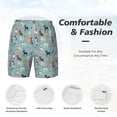 thumbnail image 5 of Gaeub Animal Dog Mens Swim Trunks Stretch Beach Shorts Quick Dry for Men Swim Shorts Swimwear with Pockets- Medium, 5 of 9