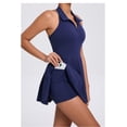 thumbnail image 4 of SKQIT Womens Workout Tennis Dress with Built in Shorts and Bra Athletic Golf Activewear for Exercise, 4 of 7