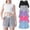 Multicolor2, variant on Posijego 5 Pack Toddler Girls Shorts Cotton Casual Running Shorts Elastic Waist Drawstring Athletic Shorts
