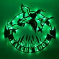 thumbnail image 4 of Handmadetneonsign Duck Hunting Metal Wall Art Light, Duck Metal Sign Wall Decor, Animal Metal Decor, 4 of 5