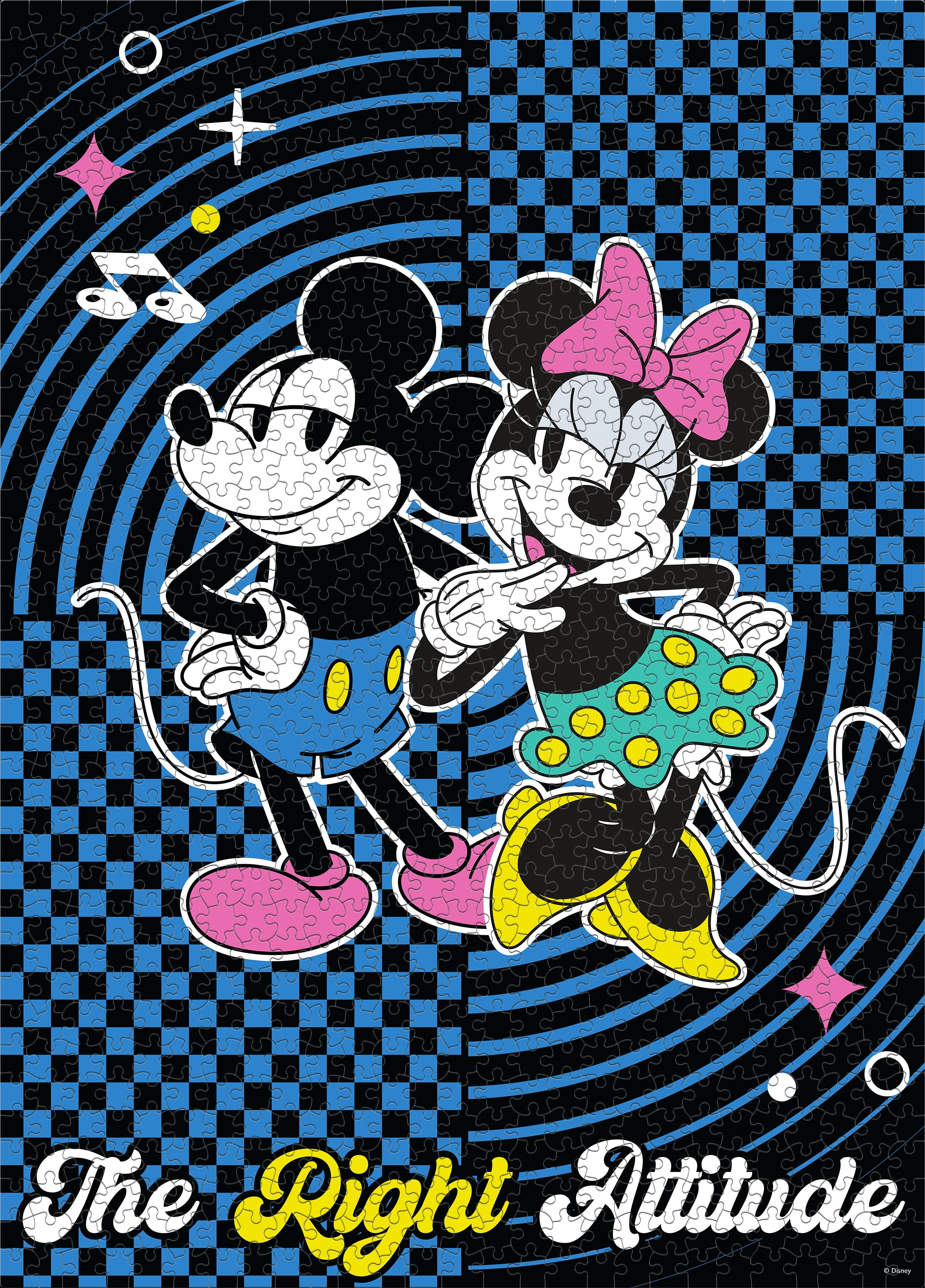 Ceaco 1000 Piece The Right Attitude Interlocking Jigsaw Puzzle