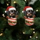 thumbnail image 5 of Fiudx Colgante Navideño de Perro, Acrílico, Diseño de Luces Multicolor, Juego de 2 Piezas, Decoración Versátil para Coche y Árbol, Regalo Festivo, Tamaño 8 X 5 Cm., 5 of 6