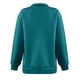 thumbnail image 4 of Sudadera con cremallera de color sólido de manga larga de moda casual para mujer azul marino / 3XL, 4 of 7