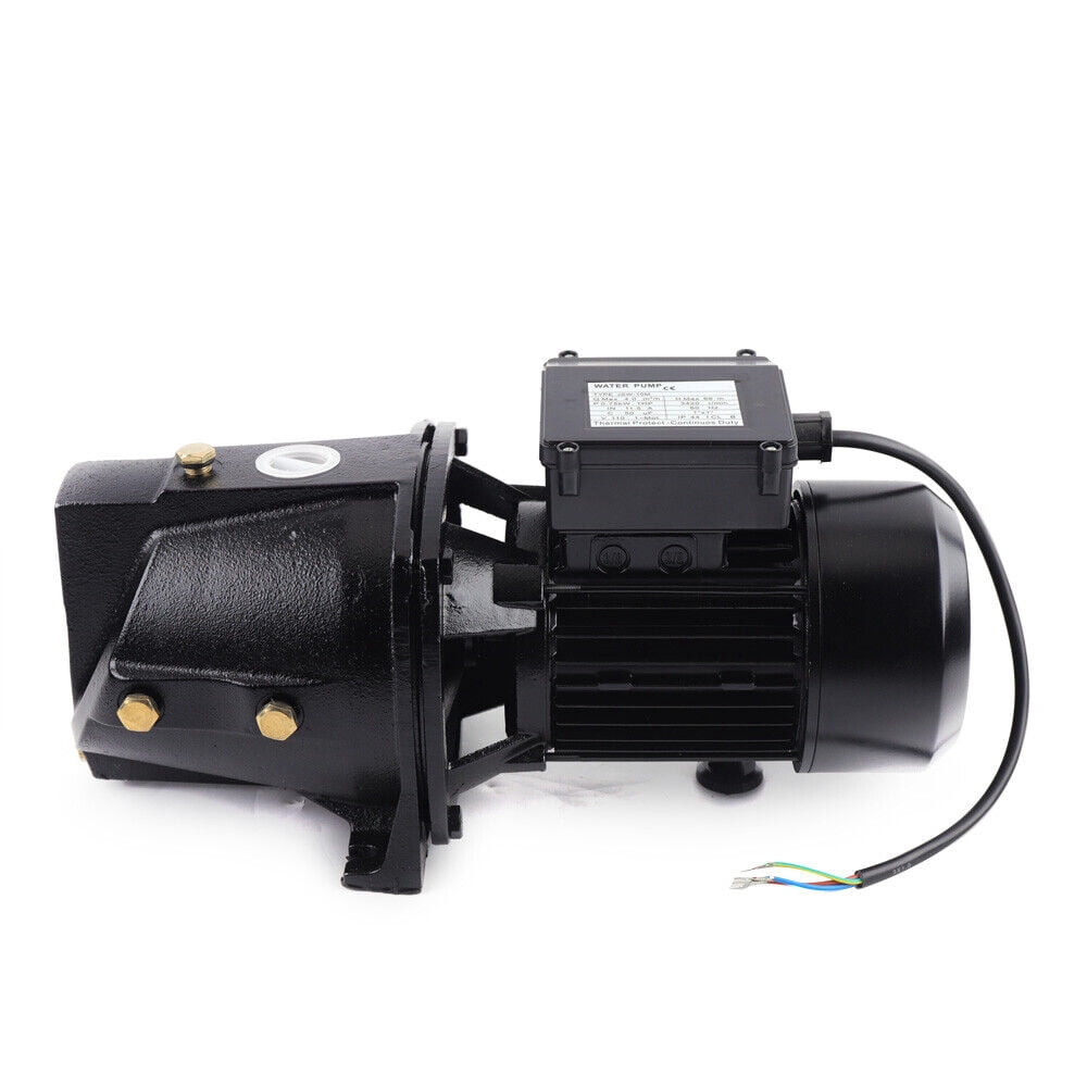 DENEST 1HP 750W Cast Iron Shallow Well Jet Pump Self-Priming Water Jet Pump Heavy Duty